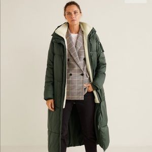 MANGO - Faux shearling jacket